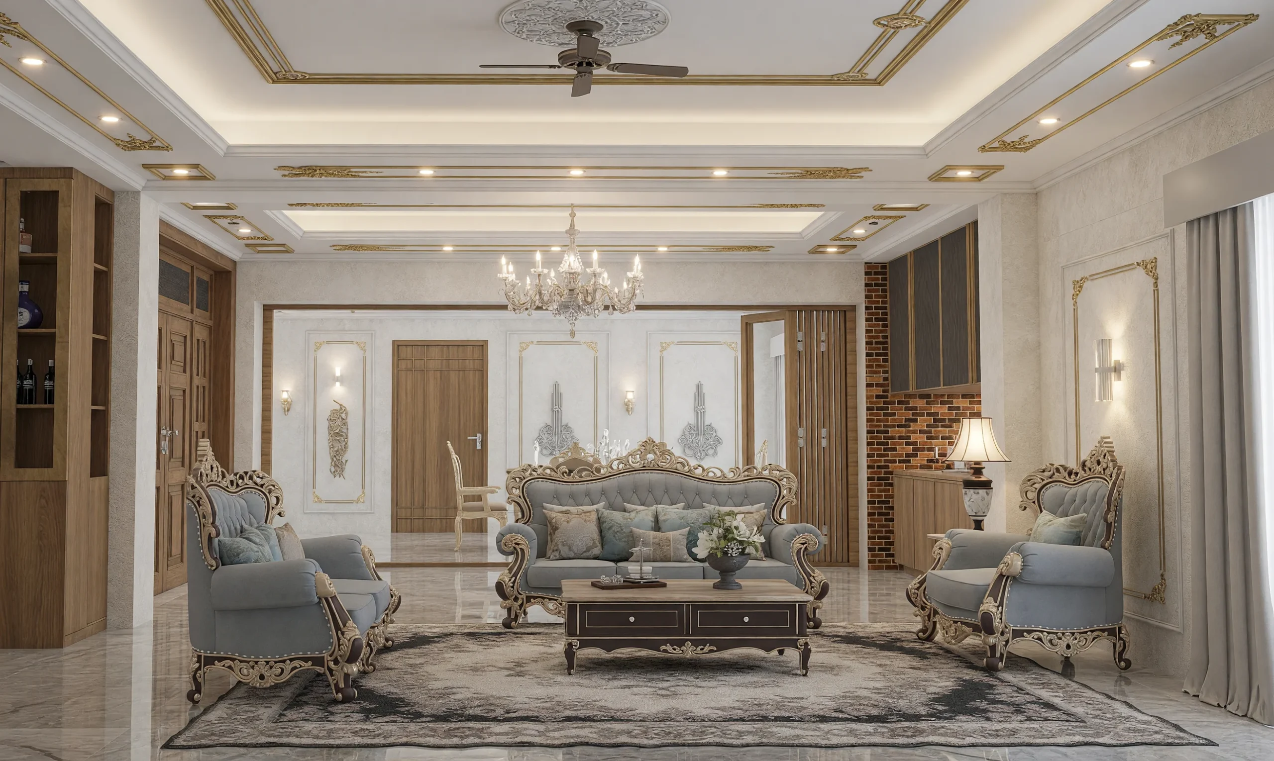Luxury Classic Residence Interior